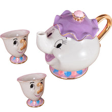 Load image into Gallery viewer, Hot New Cartoon Beauty And The Beast Teapot Mug Mrs Potts Chip Tea Pot Cup 2PCS One Set Lovely Nice Gift Free Shipping