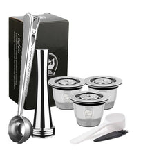 Load image into Gallery viewer, iCafilas Vip Link For Nespresso Reutilisable Refillable Capsule Crema Espresso Reusable New Refillable For Nespresso