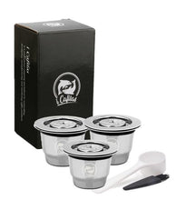 Load image into Gallery viewer, iCafilas Vip Link For Nespresso Reutilisable Refillable Capsule Crema Espresso Reusable New Refillable For Nespresso