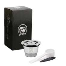 Load image into Gallery viewer, iCafilas Vip Link For Nespresso Reutilisable Refillable Capsule Crema Espresso Reusable New Refillable For Nespresso