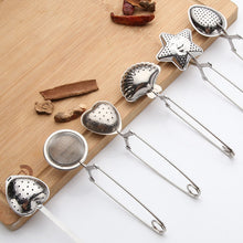 Load image into Gallery viewer, Stainless Steel Tea Infuser Sphere Mesh Tea Strainer Coffee Herb Spice Filter Diffuser Handle Tea Ball Filter Teapot Gadgets New
