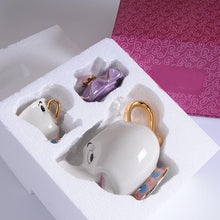 Load image into Gallery viewer, New Cartoon Beauty And The Beast Teapot Mug Mrs Potts Chip Tea Pot Cup One Set Lovely Christmas Gift Fast Post