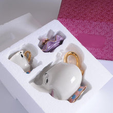 Load image into Gallery viewer, New Cartoon Beauty And The Beast Teapot Mug Mrs Potts Chip Tea Pot Cup One Set Lovely Christmas Gift Fast Post